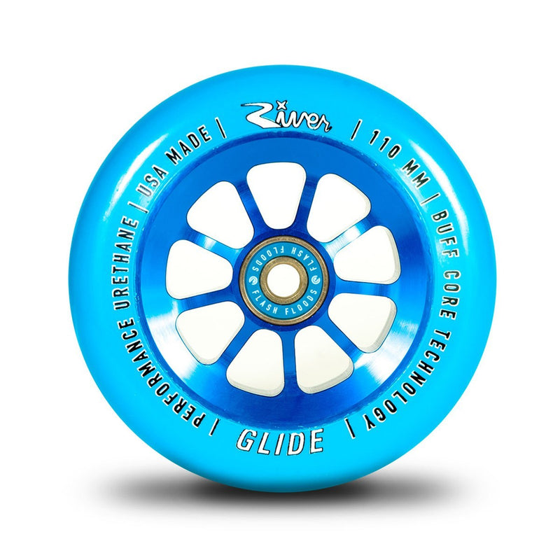 River Wheel Co - "Sapphire" Glides 110mm Wheels